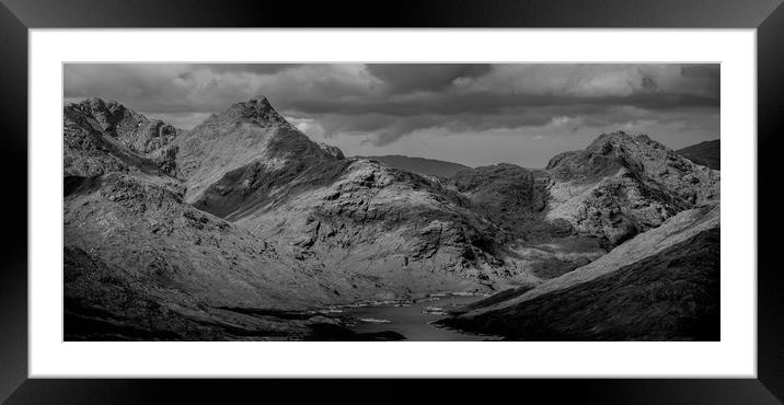 The Rough Bounds of Knoydart Framed Mounted Print by John Malley