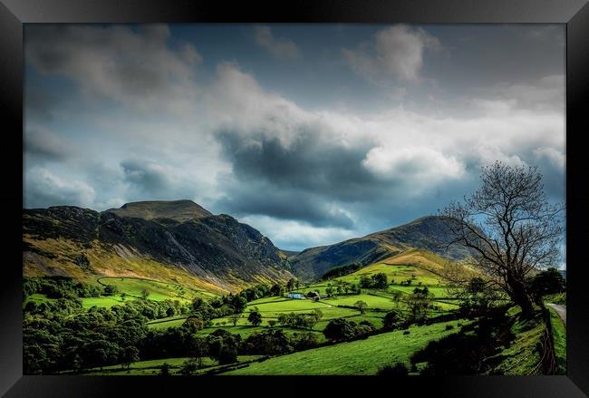 The Newlands Valley Framed Print by John Malley