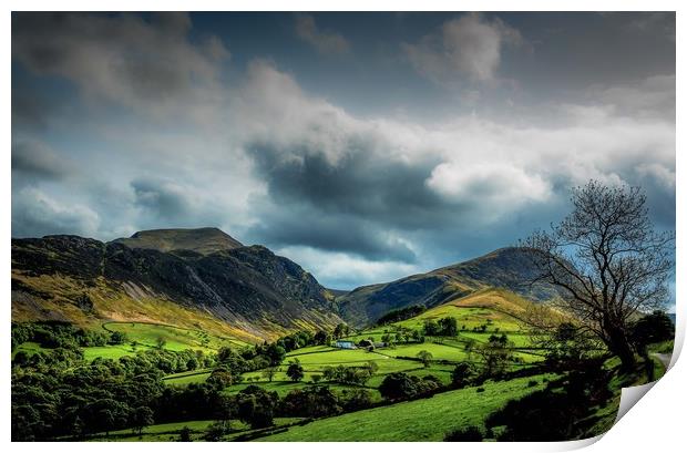 The Newlands Valley Print by John Malley