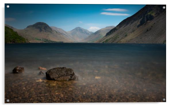 Wastwater Blues Acrylic by John Malley