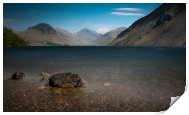 Wastwater Blues Print by John Malley