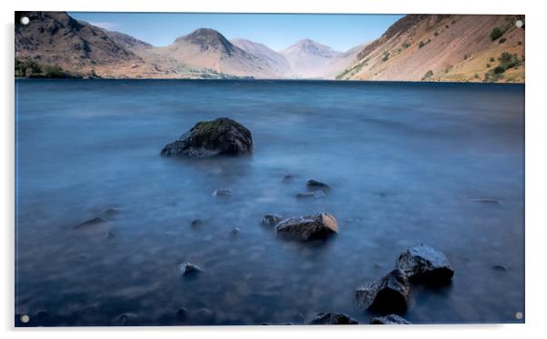 Wastwater Blues Acrylic by John Malley