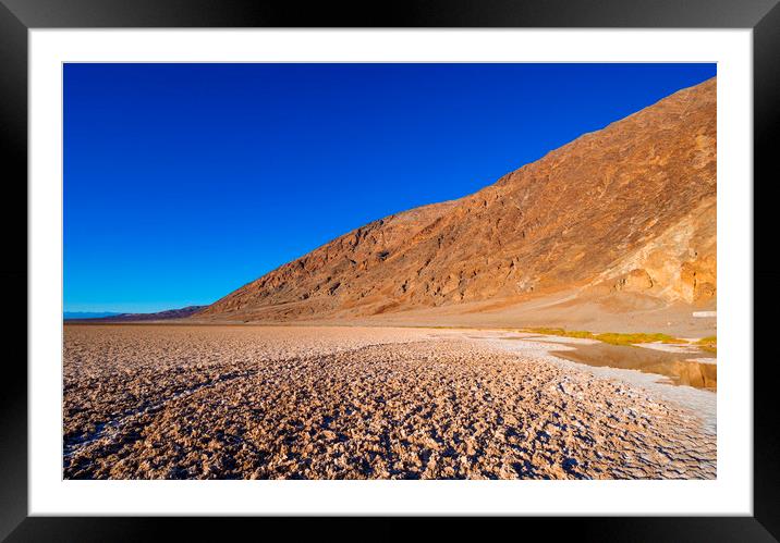 The amazing landscape of Death Valley National Par Framed Mounted Print by Erik Lattwein