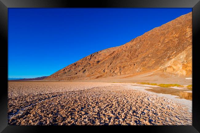 The amazing landscape of Death Valley National Par Framed Print by Erik Lattwein