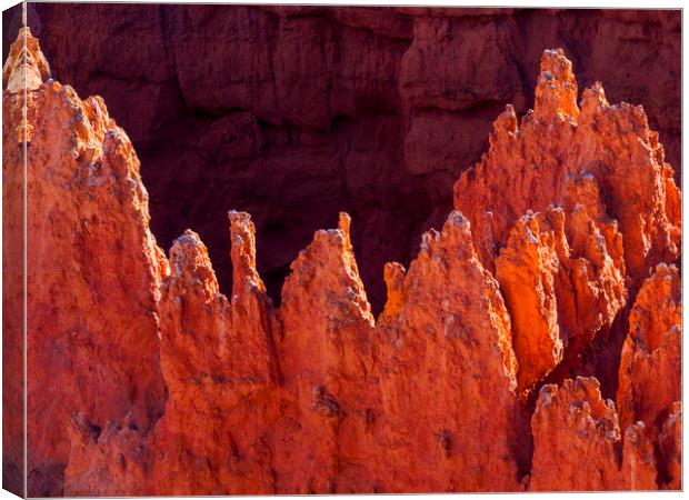 Most beautiful places on Earth - Bryce Canyon Nati Canvas Print by Erik Lattwein
