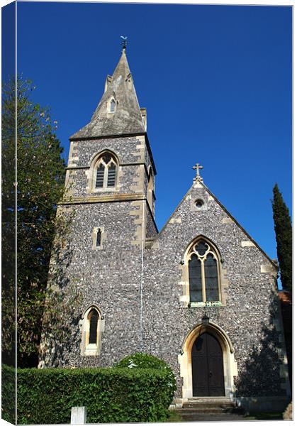 St Peter's Marlow 2 Canvas Print by Chris Day
