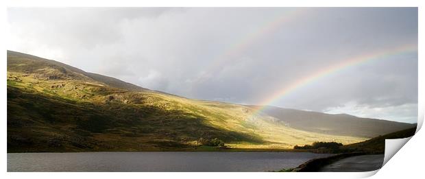 Snowdonia Rainbow Print by Wayne Molyneux
