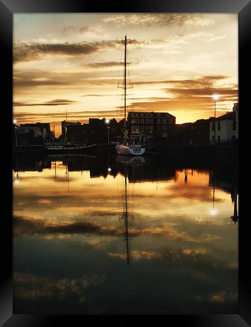 maritime bedtime Framed Print by Martin Parkinson