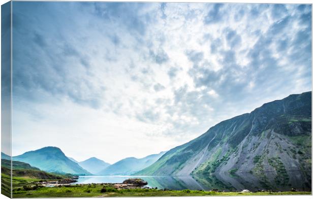 A Morning in Wasdale Canvas Print by John Malley