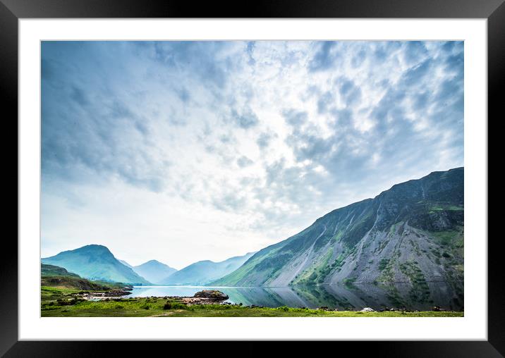 A Morning in Wasdale Framed Mounted Print by John Malley
