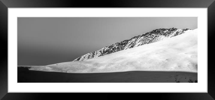 The Alpine Lake District Framed Mounted Print by John Malley