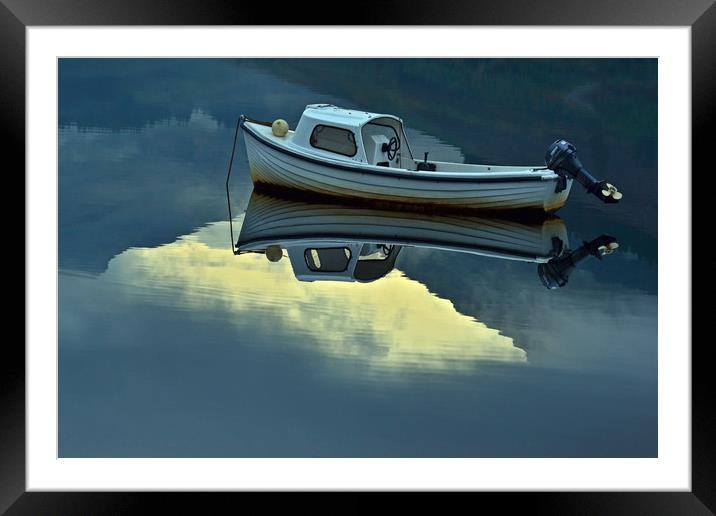 Reflections on Loch Goil Framed Mounted Print by Rich Fotografi 