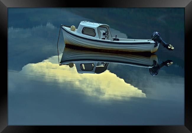 Reflections on Loch Goil Framed Print by Rich Fotografi 
