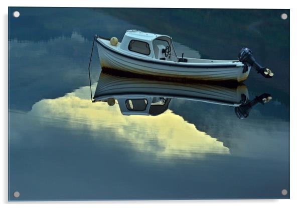 Reflections on Loch Goil Acrylic by Rich Fotografi 