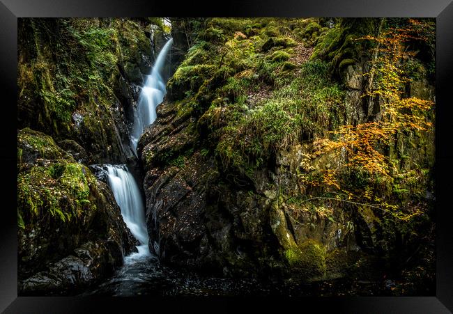 Aira Force Waterfall Framed Print by John Malley
