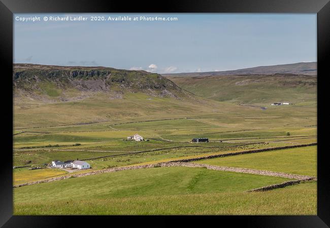 Cronkley Scar and Widdybank Fell Framed Print by Richard Laidler