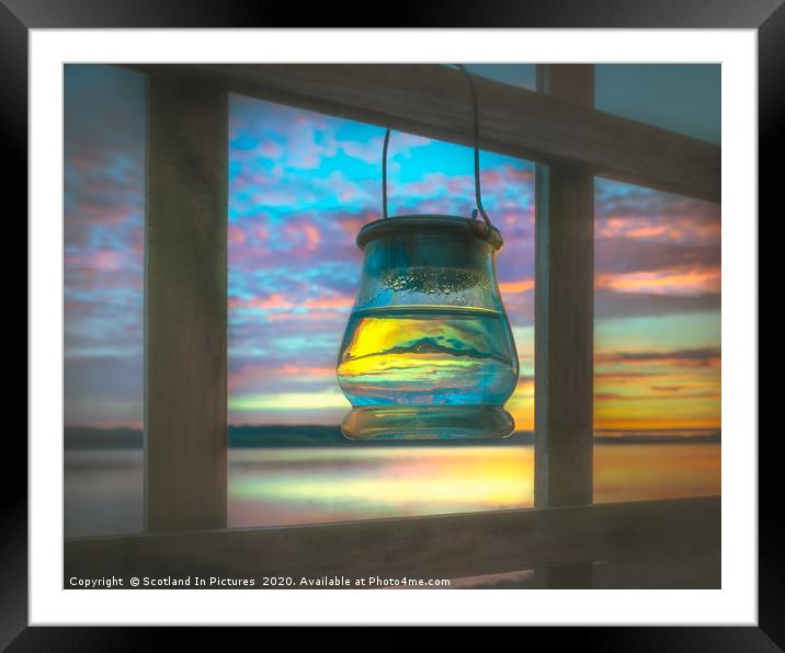 Sunset In a Jar Framed Mounted Print by Tylie Duff Photo Art