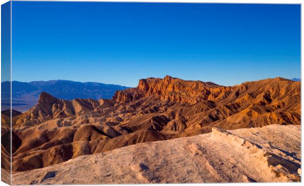 Amazing Death Valley National Park on a sunny day Canvas Print by Erik Lattwein