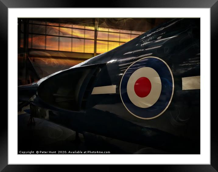 Fairey FD2 aircraft Framed Mounted Print by Peter Hunt