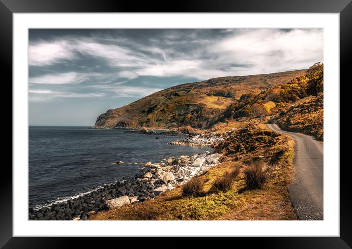 Murlough Bay in Northern Ireland Framed Mounted Print by Erik Lattwein