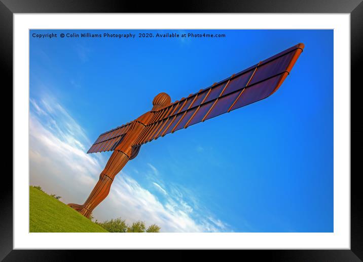  The Angel of the North Framed Mounted Print by Colin Williams Photography
