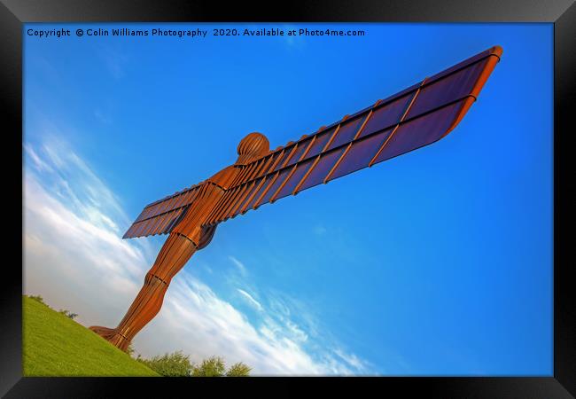  The Angel of the North Framed Print by Colin Williams Photography