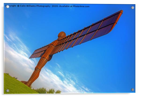  The Angel of the North Acrylic by Colin Williams Photography