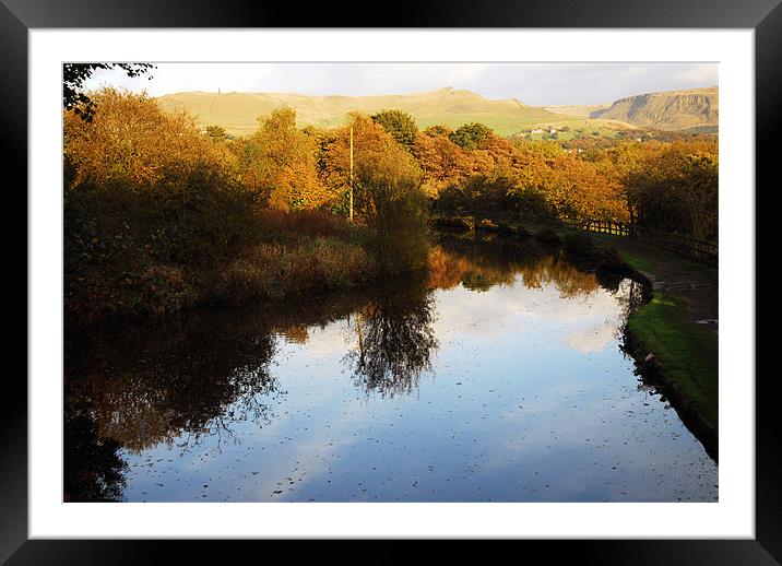 The Manns Saddleworth Framed Mounted Print by JEAN FITZHUGH