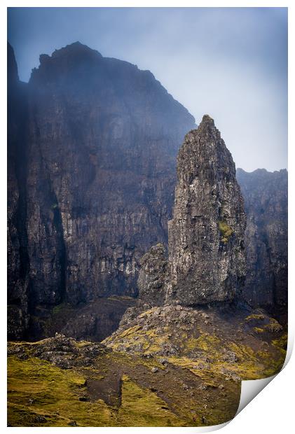 The Old Man of Storr - Trotternish Print by John Malley