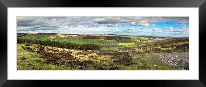 Bransdale - North York Moors Framed Mounted Print by John Malley