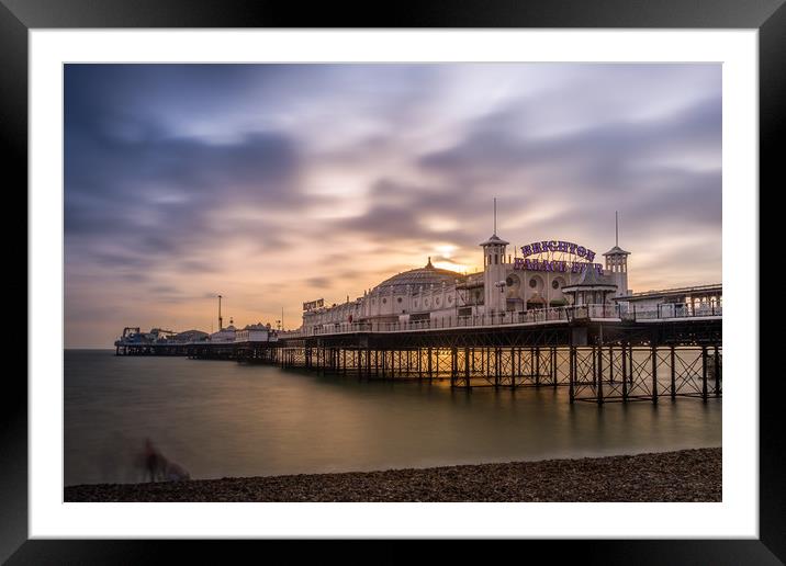 Brighton Palace Pier Framed Mounted Print by Mark Jones