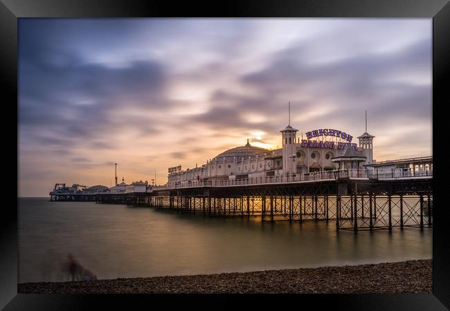 Brighton Palace Pier Framed Print by Mark Jones