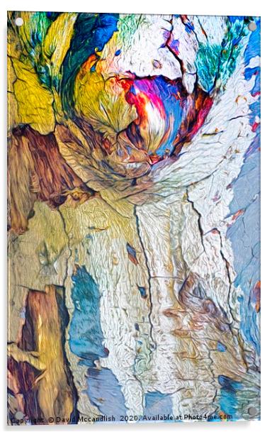    Art in Trees    (2)                         Acrylic by David Mccandlish