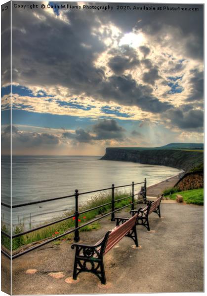 Saltburn Bay Canvas Print by Colin Williams Photography