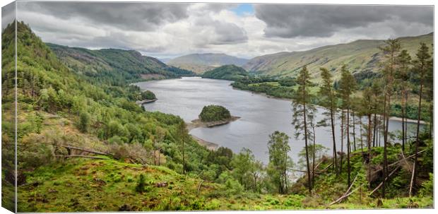 Thirlmere - Lake District Canvas Print by John Malley
