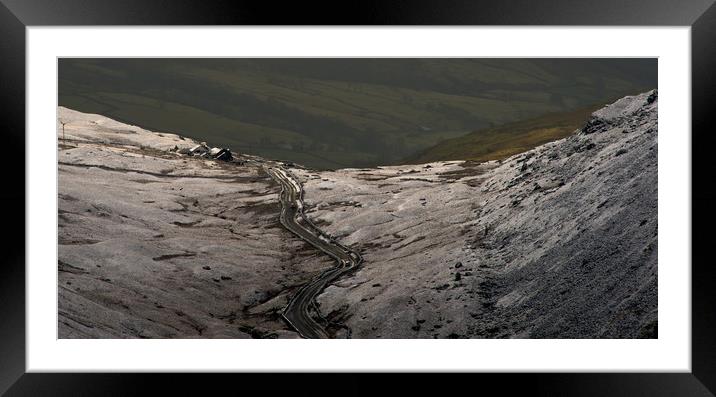 Top of the Kirkstone Pass Framed Mounted Print by John Malley