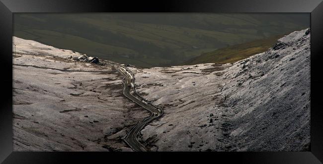 Top of the Kirkstone Pass Framed Print by John Malley