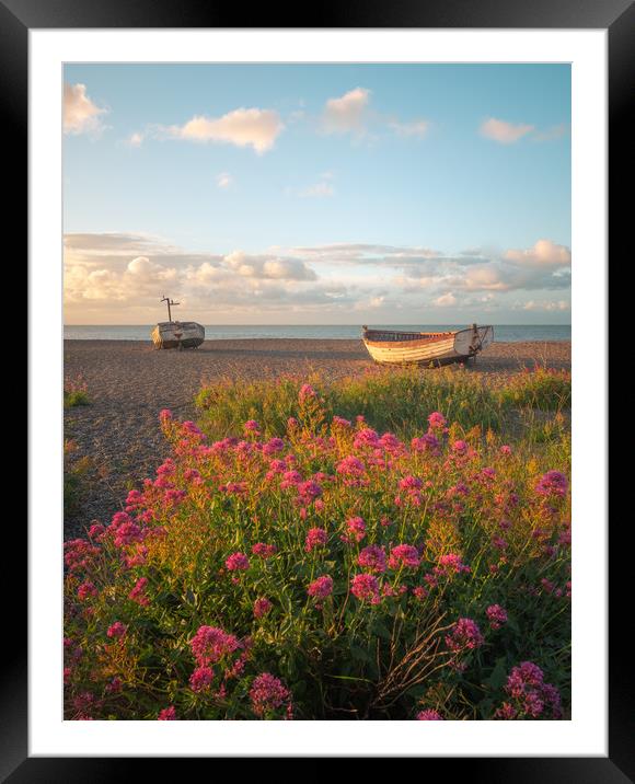 Aldeburgh Beach Framed Mounted Print by Daniel Farrington