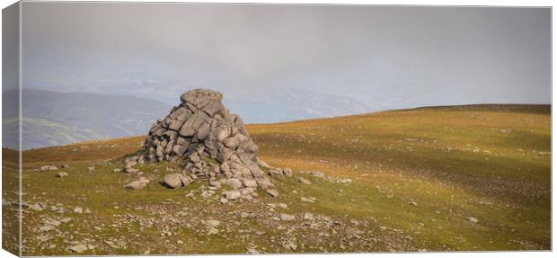 Cairngorm Granite Tors Canvas Print by John Malley