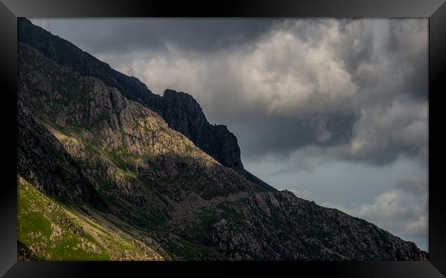 Pillar Rock Framed Print by John Malley