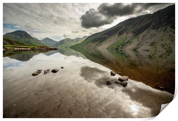 Wastwater Mornings Print by John Malley