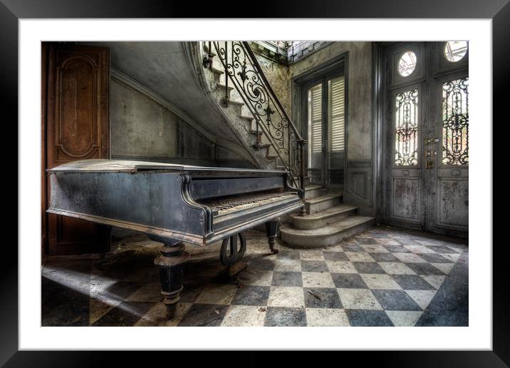 Villa of the Piano Player Framed Mounted Print by Roman Robroek