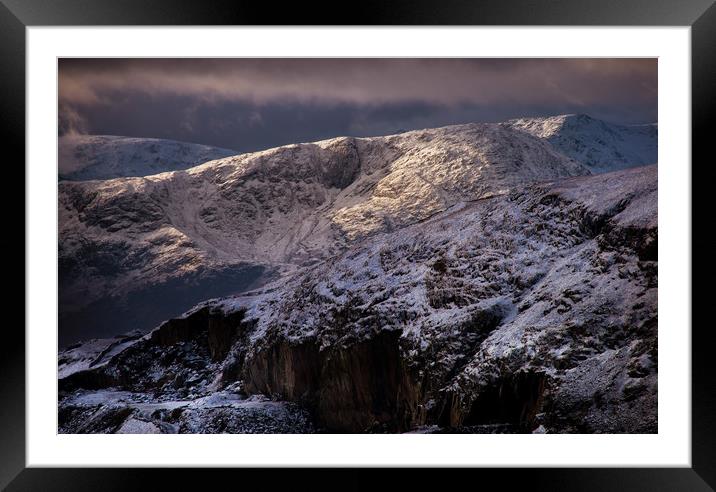 Winter Wonderland Framed Mounted Print by John Malley