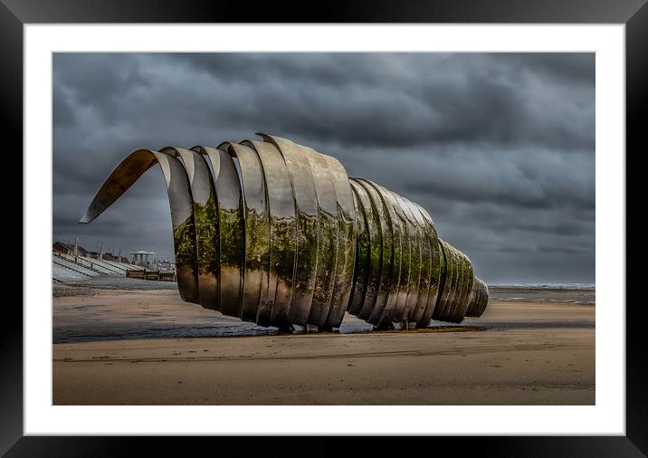 Mary's Shell before the Storm Framed Mounted Print by Scott Somerside