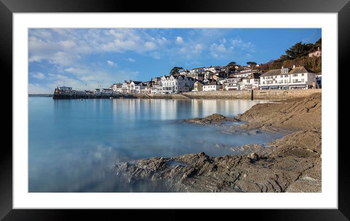 Harbour Reflections, St Mawes  Framed Mounted Print by Mick Blakey