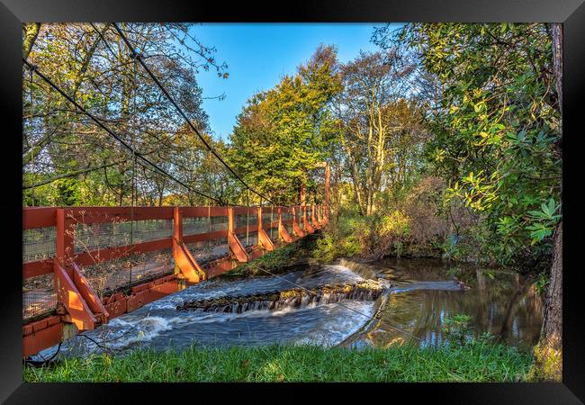 Eglinton Park Framed Print by Valerie Paterson