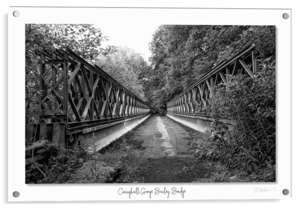 Graighall Bailey bridge Acrylic by JC studios LRPS ARPS