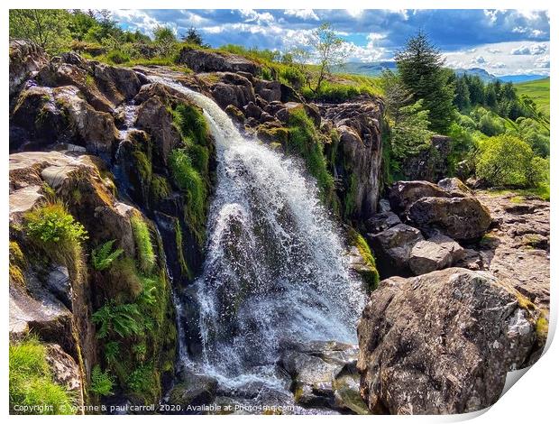 Loup of Fintry Print by yvonne & paul carroll