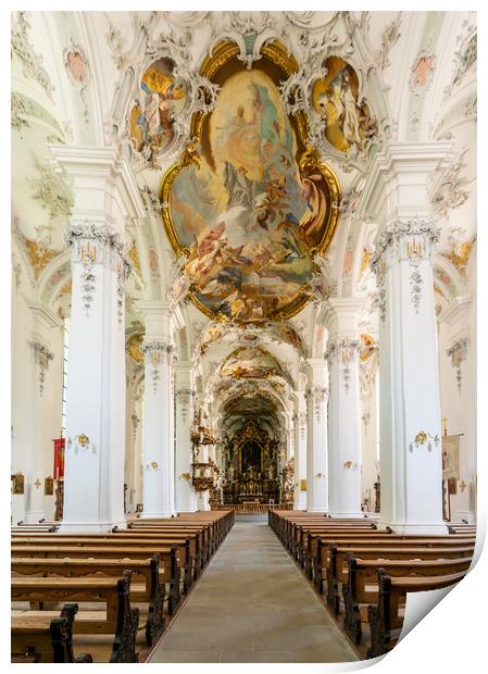 St. Georg and Jacobus Print by DiFigiano Photography