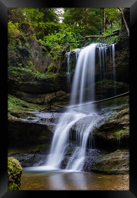Hasenreuter Falls Framed Print by DiFigiano Photography